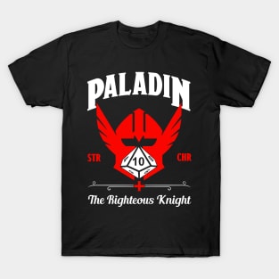 D&D Character Class Paladin T-Shirt